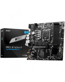 MSI PRO B760M-P, mATX, LGA 1700, Dual Channel