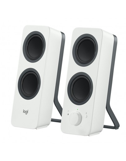 Logitech Z207 Bluetooth Computer Speakers - White