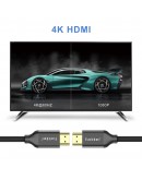 Кабел Earldom ET-W26 HDMI - HDMI, 5м., 4K, С оплетка, Черен - 18386