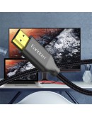 Кабел Earldom ET-W26 HDMI - HDMI, 5м., 4K, С оплетка, Черен - 18386