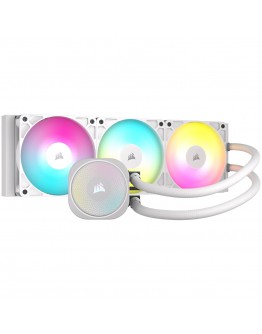 CORSAIR NAUTILUS 360 ARGB White, 360mm Radiator,