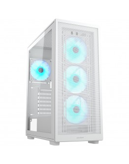 COUGAR | MX220 RGB White | PC Case | Mid Tower /