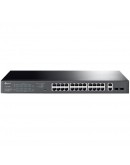 28-port gigabit Easy Smart switch with 24 PoE+