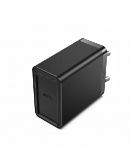 Vention бързо зарядно Fast Charger Wall - QC4.0, PD3.0 Type-C, 20W Black - FADB0