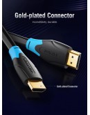 Vention Кабел HDMI v2.0 M / M 4K/60Hz Gold - 20M Black - AACBQ