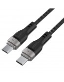 Acefast Кабел USB-C to USB-C Cable 60W MAGNETIC 1.2m - C11-03 - Black