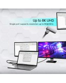 Unitek Адаптер Adapter USB-C M to DisplayPort x 2 F - 8K@30Hz, MST - V1404A