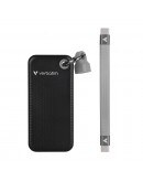 Verbatim Pocket SSD USB 3.2 Gen 2 1TB Black/Grey