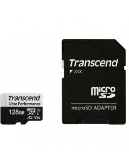 Transcend 128GB micro SD w/ adapter UHS-I U3 A2 Ul