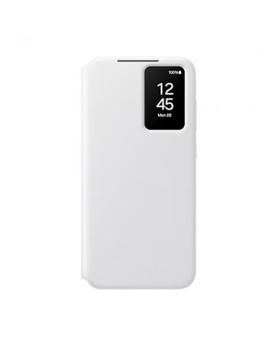 Samsung S24 FE Smart View Wallet Case White