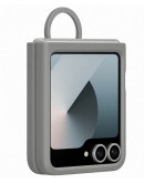 Samsung Grey Silicone Case - For Samsung Galaxy Z 