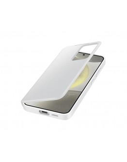 Samsung S24 Smart View Wallet Case White