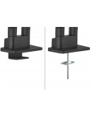 Neomounts Next One Desk Mount, double display (top