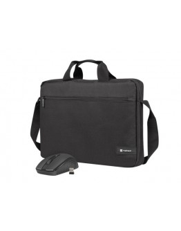 Natec laptop bag WALLROO 2 15.6 with wireless mous