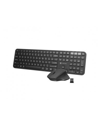 Natec Set 2 in 1 Keyboard Octopus + Mouse US Layou