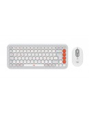 Logitech Pop Icon Combo - White - US INTL - BT - N