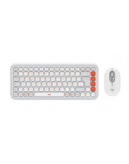 Logitech Pop Icon Combo - White - US INTL - BT - N