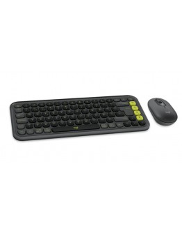 Logitech Pop Icon Combo - Graphite - US INTL - BT 