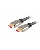 Lanberg HDMI M/M V2.1 1m 8K 60Hz, black