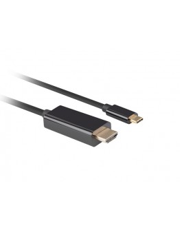 Lanberg USB-C (M) -> HDMI (M) cable 1.8m 4K 60Hz, 