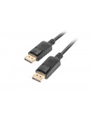 Lanberg display port M/M cable 1m 4K ,black