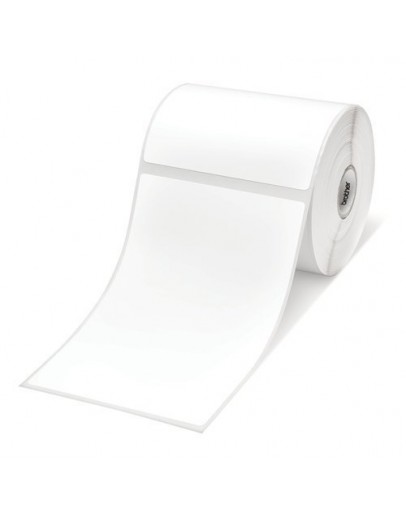 Brother BDE-1J152102-102 White Paper Label Roll, 3