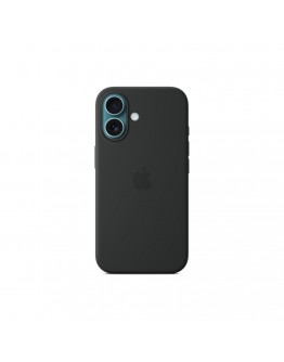 Apple iPhone 16 Silicone Case with MagSafe - Black