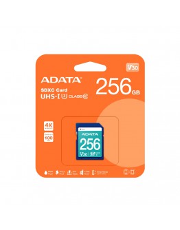 ADATA 256GB SDXC UHS-I U3 V30S