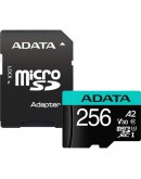 ADATA 256GB MicroSDXC UHS-I U3 V30S (with adapter)