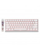 Madlions професионална геймърска механична клавиатура Professional Gaming Mechanical Keyboard MAD 60 HE RGB - 1K, Magnetic Amber Pro Switches - White