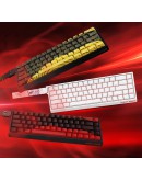 Madlions професионална геймърска механична клавиатура Professional Gaming Mechanical Keyboard MAD 60 HE RGB - 1K, Magnetic Amber Pro Switches - White