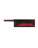 Madlions професионална геймърска механична клавиатура Professional Gaming Mechanical Keyboard MAD 68 R - 8K, Kunlun Magnetic Switches - Black/Red