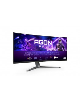 Монитор AOC AG346UCD, 34 Curved 1800R QD-OLED, 3440x1440@1