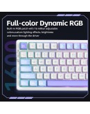 VGN безжична геймърска механична клавиатура Wireless Gaming Mechanical Keyboard - V98 PRO V2 Black Currant - Kailh Vaporwave Switches, RGB