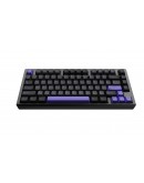 VGN безжична геймърска механична клавиатура Wireless Gaming Mechanical Keyboard - VXE75 V2 Misty Purple - Aniya Switches, BT5.0, 2.4G, Aluminium