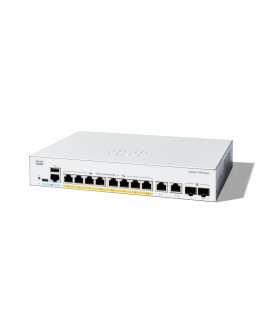 Cisco Catalyst 1200 8-port GE, PoE, Ext PS, 2x1G C