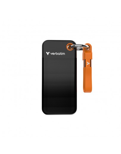 Verbatim Pocket SSD USB 3.2 Gen 2 2TB Black/Orange