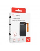 Verbatim Pocket SSD USB 3.2 Gen 2 2TB Black/Orange