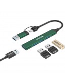 CANYON hub DS-02 4in1 USB-A/C