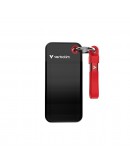 Verbatim Pocket SSD USB 3.2 Gen 2 1TB Black/Red