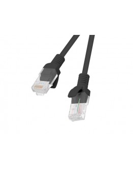 Lanberg patch cord CAT.5E 2m, black