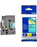 Brother TZe-751 Tape Black on Green, Laminated, 24