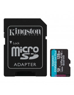 128GB SDMIC KINGST CANV GO+ G4