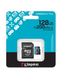 128GB SDMIC KINGST CANV GO+ G4