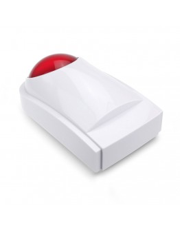 Смарт сирена No brand PST-TS106, Външен монтаж, Wi-Fi, Tuya Smart, Бял - 91012