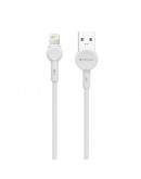 Кабел за данни DeTech DE-C35i, Lightning, 1.0m, Бял - 40189