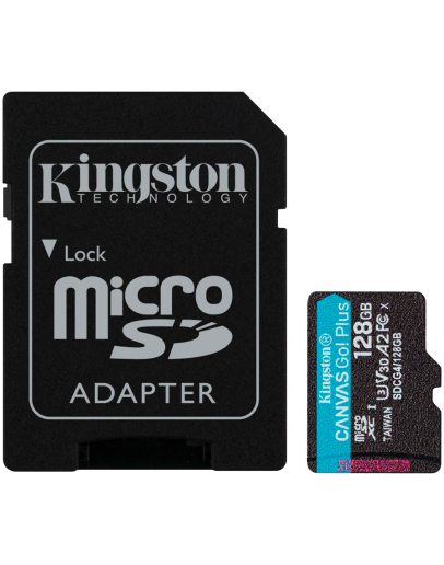 KINGSTON 128GB microSDXC Canvas Go Plus Gen4