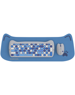CANYON HSET-W6 EN Keyboard+Mouse Kitty Edition