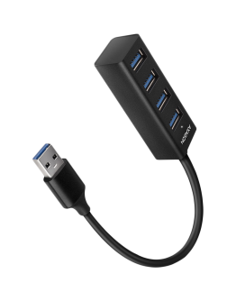 AXAGON HUE-M1AL 4x USB 3.2 Gen 1 MINI hub, metal,