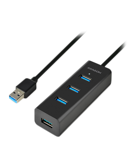 AXAGON HUE-S2BL 4x USB3.0 Charging Hub 1.2m
